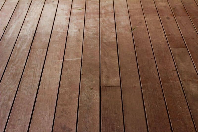 wood deck