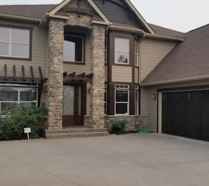 painted house